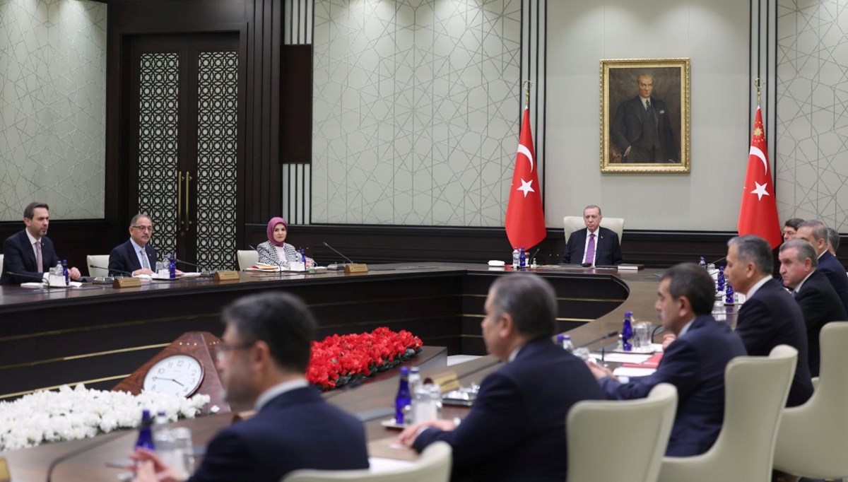 Kabine Toplantısı sona erdi | Cumhurbaşkanı Erdoğan açıklama yapıyor